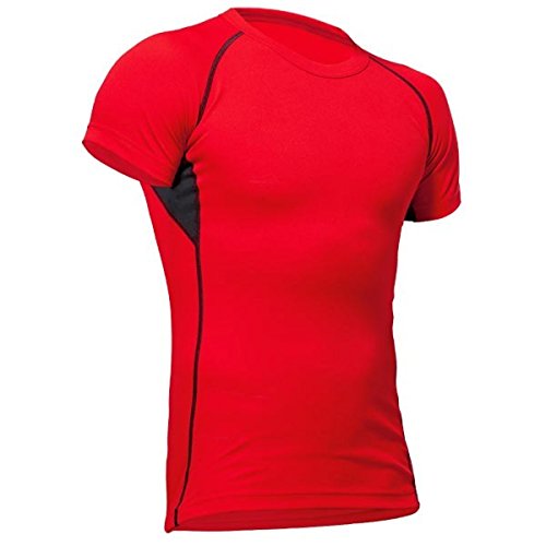 Pfanner Funktions T-Shirt mit Flachnähten, Farbe:rot, Größe:XL