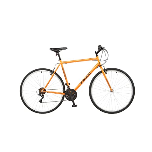 insync Herren Serpens Hybrid-Fahrrad, Orange, 22-Inch