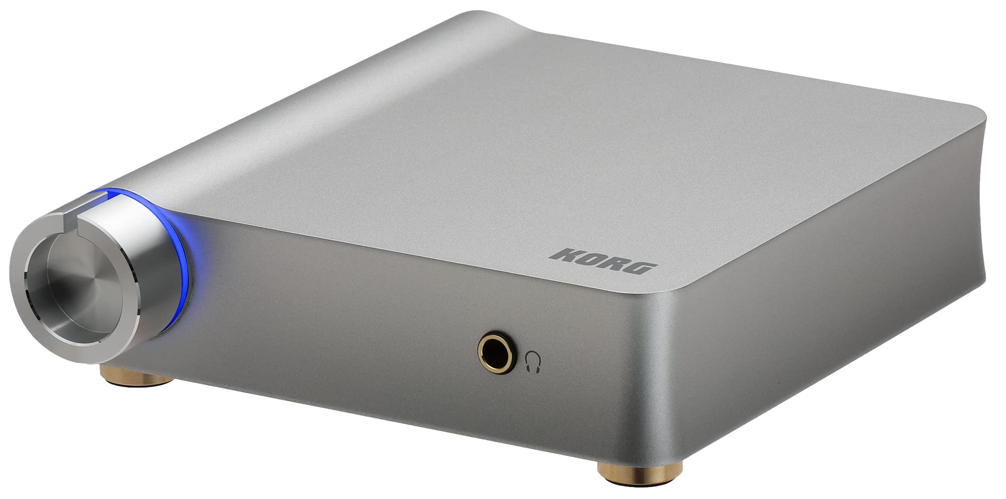KORG DS-DAC-10R 1Bit USB Audio Interface, Wiedergabe- und Aufnahmesystem, externe Soundkarte, Musik-Streaming, silber