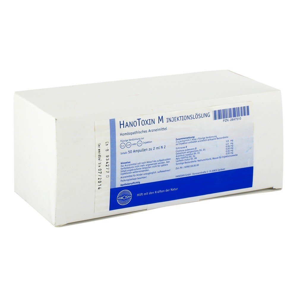 HANOTOXIN M Injektionslösung 50X2 ml