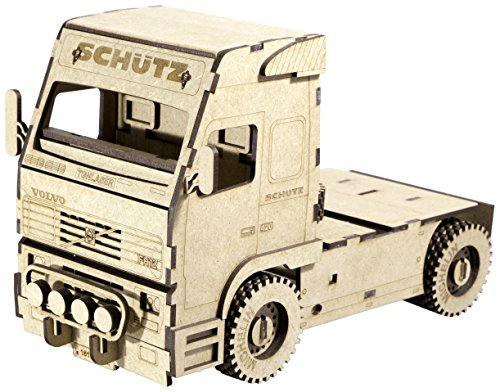 Keranova 5503 14,5 x 26,5 x 16 cm Collection Junior DMQ Truck Modell 3D Puzzle (104)