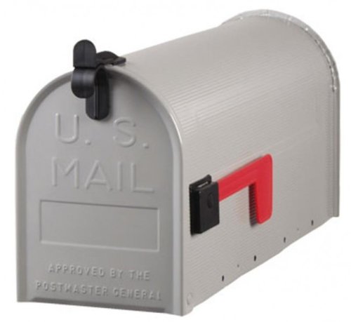 Original US Mailbox - Made in USA - STANDARD - Stahl - grau - Gr. T1