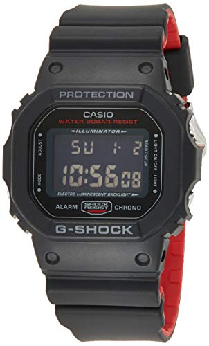 Casio G-Shock Herren Harz Uhrenarmband DW-5600HR-1ER