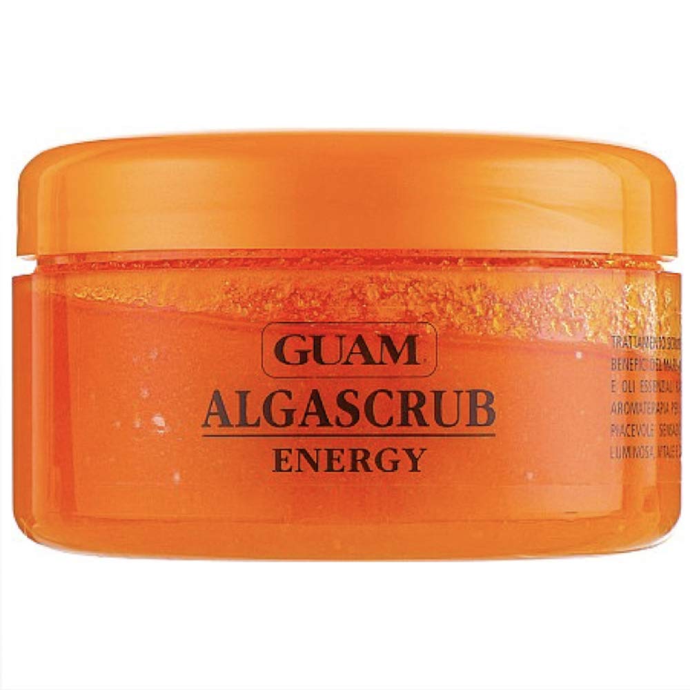 Guam, Algascrub Energiebelebend, Energisierendes Körperpeeling, Peeling mit erfrischendem Zitrusduft, Made in Italy, 420 gr Packung