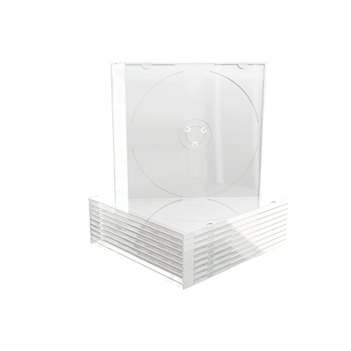 MediaRange BOX20 CD-Leerhülle, 5,2 mm schwarz, 100 Stück