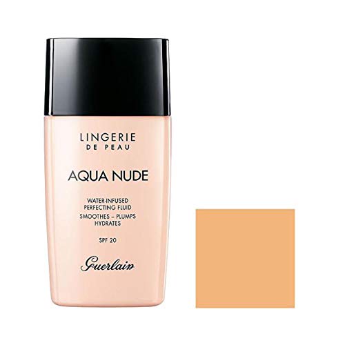 Guerlain Lingerie De Peau Aqua Nude Foundation 03W Natural Warm, 30 ml