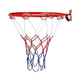 Basketball Hoop Ring Netz Wandmontage Outdoor Hängekorb 32cm geeignet für Erwachsene und Kinder