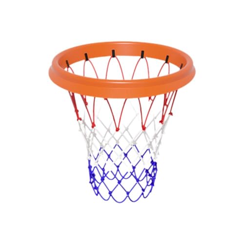 Tragbares Basketballnetz, Basketballkorbnetz, 2024 Upgrade, robustes Basketball-Installationsnetz, einfaches Auswechseln