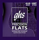 GHS 3025 45-95 Light Long Scale Bass Flat Wound Saitensatz