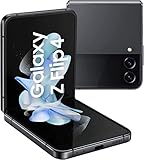 Samsung Galaxy Z Flip4 Enterprise Edition, Android Smartphone ohne Vertrag, 17,03 cm/6,7 Zoll Dynamic AMOLED Display, 128 GB/8GB RAM, Graphite, inkl. 36 Monate Herstellergarantie