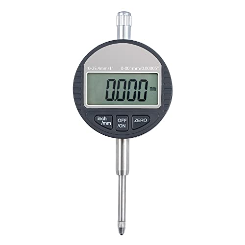 Maizoon Digitales Messgerät, 0-25 mm, 0,01 mm, LCD-Bereichsmesser, elektronischer Mikrometer-Tester