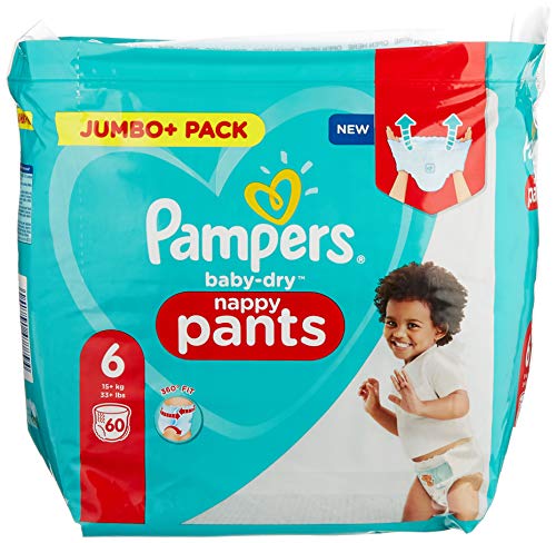Pampers 81714245 Baby-Dry Pants windelhose, weiß