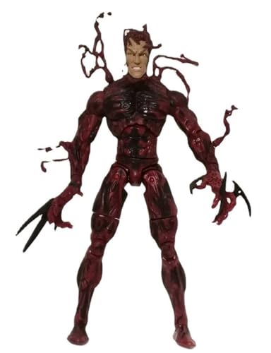 ENFILY für Venom 2 Carnage Venom Deadly Guardian Super-Actionfigur, 17,8 cm (7 Zoll), handgefertigtes PVC-Anime-Manga-Charakter-Modell, Statue, Figur, Sammlerstücke, Dekorationen, Geschenke