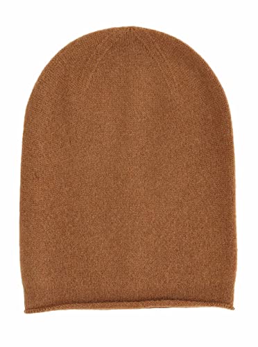 Zwillingsherz Slouch-Beanie-Mütze aus 100% Kaschmir - Hochwertige Strickmütze für Damen Mädchen Jungen - Hat - Unisex - One Size - warm und weich im Sommer Herbst und Winter - COG