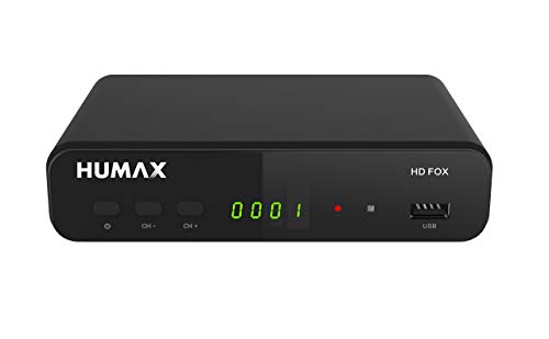 Humax Digital HD Fox digitaler HD Satellitenreceiver mit 1TB Festplatte HDD Sat Receiver zum aufnehmen. HDMI SCART DVB-S/S2 PVR Ready