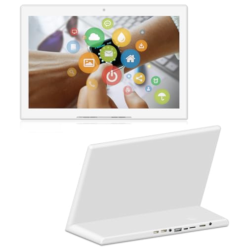 Android-Tablet-PC L Form 10,1 Zoll kommerzielle digitale Beschilderung, Produkt, Dienstleistung oder Organisation mit Bildern, Musik und Videos
