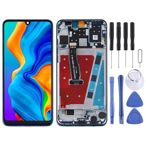 Handy Reparaturteile OEM LCD -Bildschirm für Huawei P30 Lite/Nova 4E Digitizer Vollbaugruppe mit Rahmen