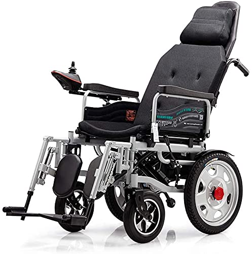 Rollstuhl, faltbarer elektrischer Elektrorollstuhl mit Kopfstütze, tragbarer Elektrorollstuhl, Mobility-Scooter, Pedal verstellbar