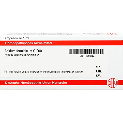 Acidum Formicicum C 200 A 8X1 ml