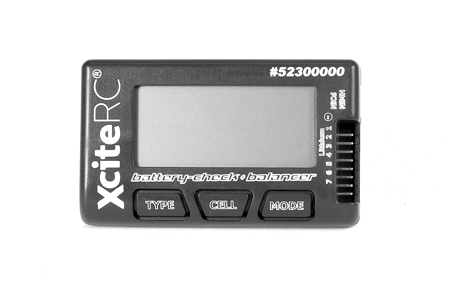 XciteRC 52300000 Lipo Checker Cell-Check für Lipo/Lilo/Life/NiMh/NC mit Balancer