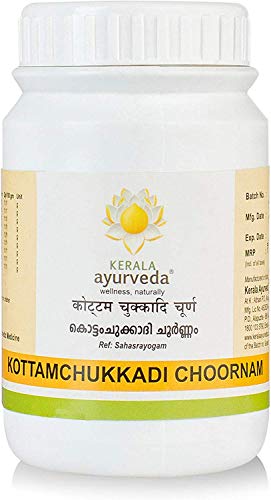 Glamouröser Hub Kerala Ayurveda Kottamchukkadi Choornam 50 g (Verpackung kann variieren)