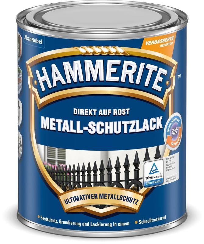HAMMERITE Metallschutz-Lack Glänzend Schwarz 2,5l - 5087594