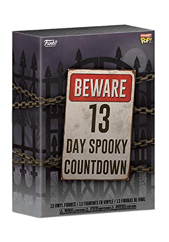 Funko 48114 Advent Calendar: Pocket POP: 13-Day Spooky Countdown Sammelbares Spielzeug, Mehrfarben