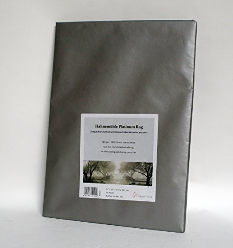 Hahnemühle Platinum Rag Fine Art Papier (27,9 x 38,1 cm 25 Blatt)