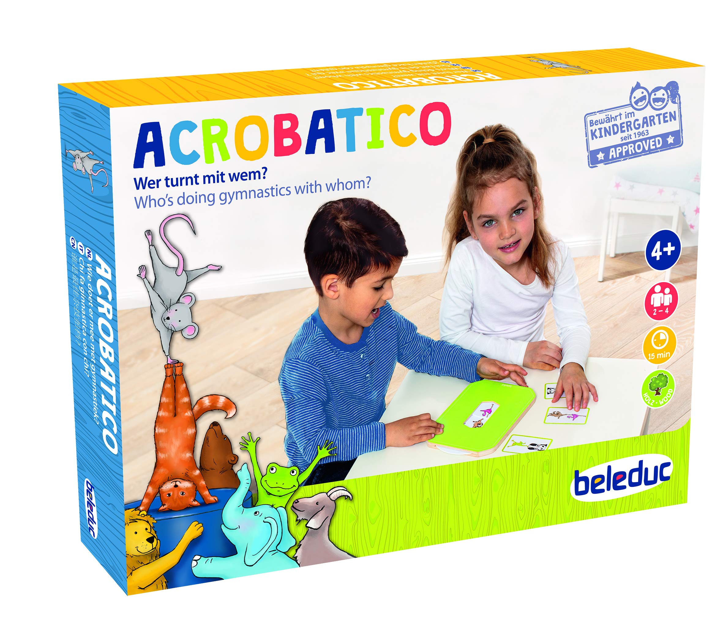 Beleduc - Acrobatico - Lernspiel für Zuhause - Bekannt aus dem Kindergarten
