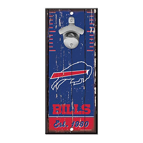 Wincraft Buffalo Bills NFL Schild mit Flaschenöffner