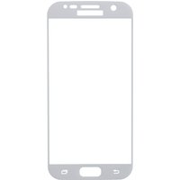 Full Display HD Glass SuperB Displayschutzglas für Galaxy S7 weiß