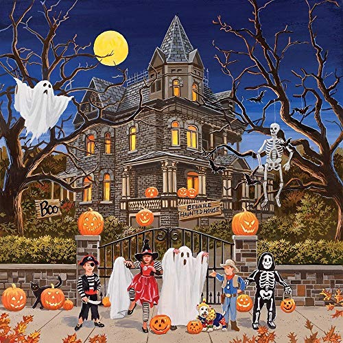 Beware Haunted House, A 1000 Piece Jigsaw Puzzle by SunsOut by SunsOut
