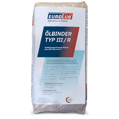 EUROLUB ÖLBINDER PLUS Typ III / R Fein Bindemittel, 20 kg