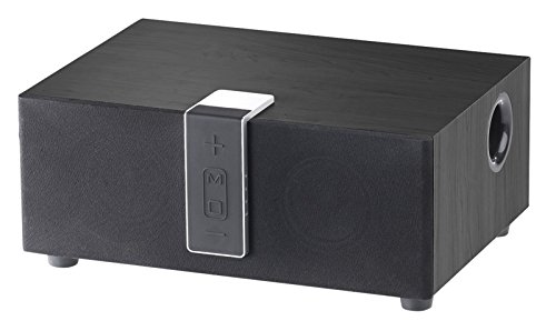 auvisio WLAN Box: WLAN-Multiroom-Lautsprecher mit Subwoofer, BT, Airplay, 80 W, schwarz (Bluethooth Lautsprecher)