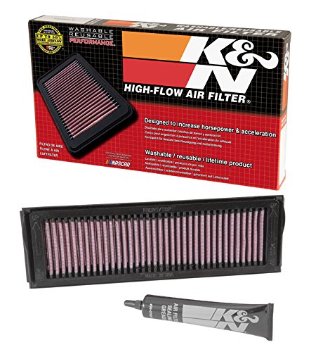 KA K & N Ersatz-1004 Tausch-Luftfilter für Kawasaki ZX10R Ninja; 04-07 (POWERSPORTS Air Filter)