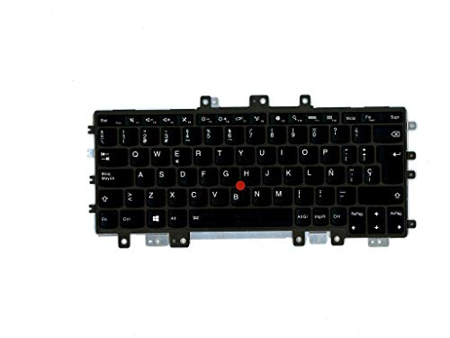 RTDpart Laptop Tastatur für Lenovo ThinkPad Helix Gen 2 20CG 20CH Ultrabook Pro Dock Spain SP 00JT594 00JT634 00UR010 00UR048 schwarz