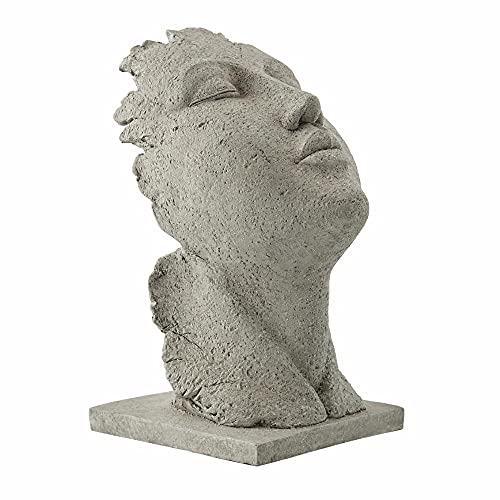 Lene Bjerre Dekorationsartikel Figur Serafina, grau, Polyresin