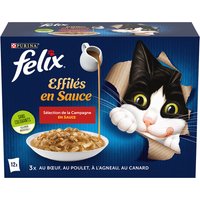 Megapack Felix "Gravy Lover - So gut wie es aussieht" Pouches 48 x 85 g - Geschmacksvielfalt vom Land