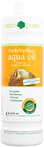 clean & green Parkettpflege aqua oil 1,0 l