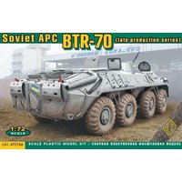 BTR-70 Soviet armored personnel carrier late prod.