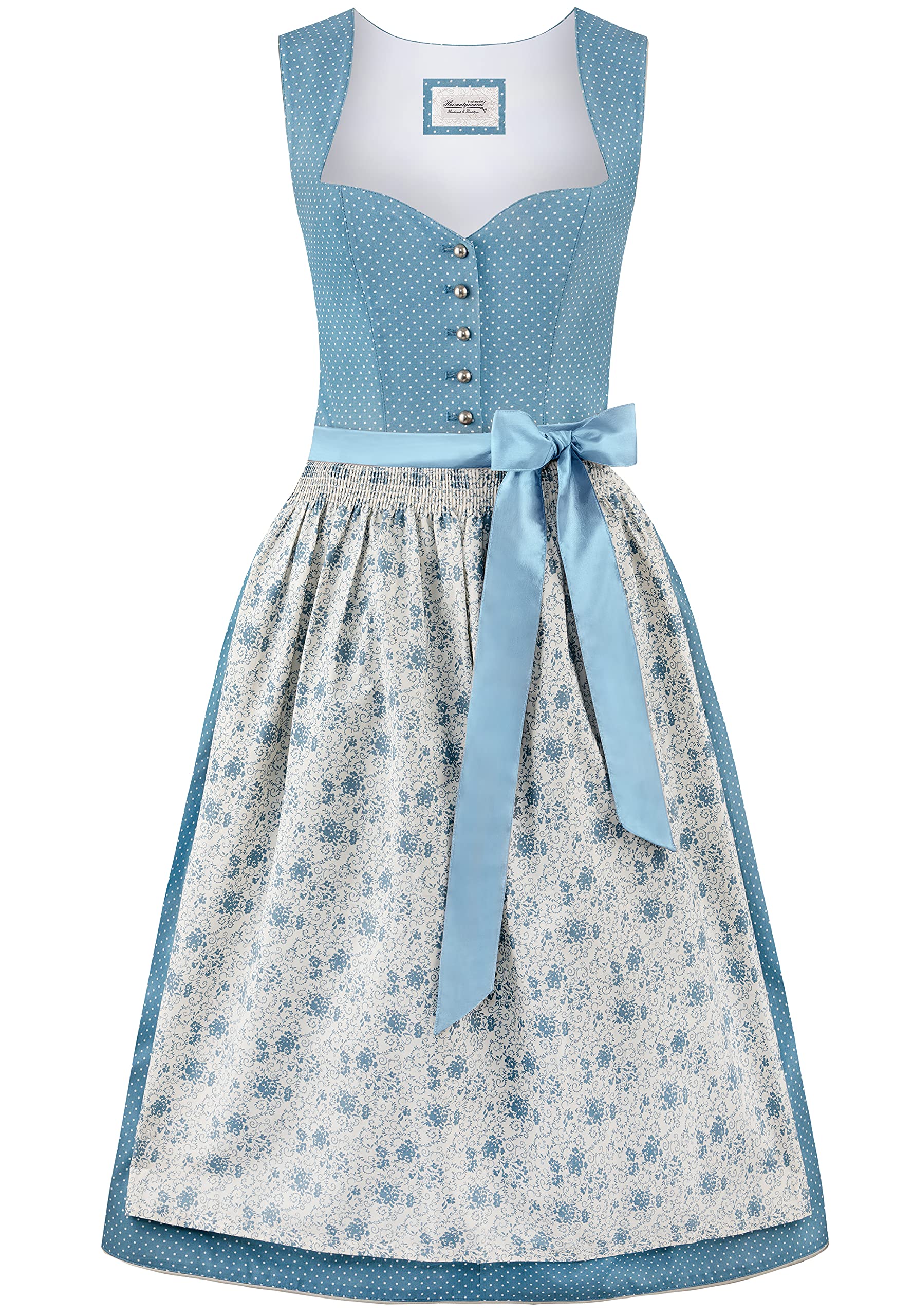 Stockerpoint Damen Edonita Kleid, blau, 44