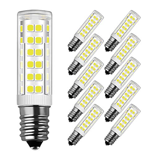 LED Lampe E14,MENTA, 7W Ersatz für 60W Halogen Lampen Kaltweiß 6000K, E14 LED Birnen 450lm AC220-240V, Globaler 360° Abstrahlwinkel, 10er Pack