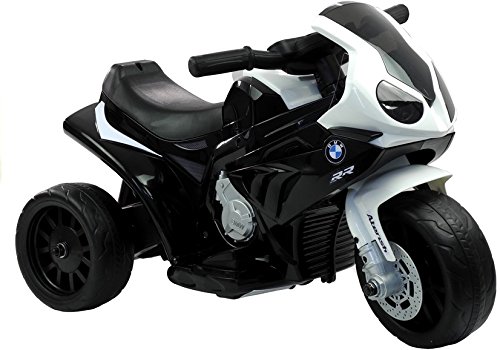 BSD Elektromotorrad für Kinder Elektrisch Ride On Kinderfahrzeug Elektroauto Motorrad - S1000RR - Schwarz