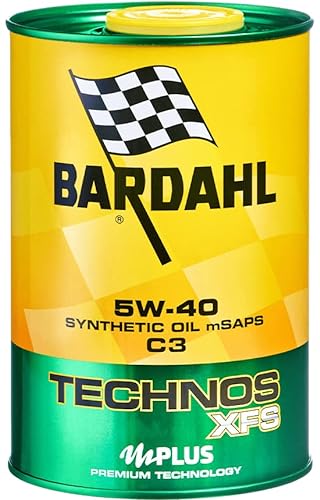 Bardahl 350040 Technos XFS C3 5W40 Motoröl für Auto, 1 l