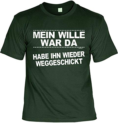 Jäger T-Shirt für Männer - Revier-Aufsicht - Herren Shirts grün originelle Jagd Geschenke für Meisterjäger Bedruckt