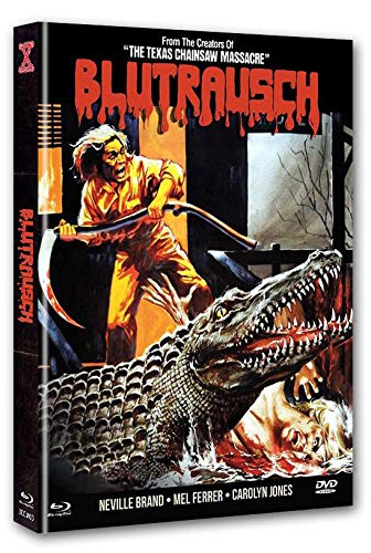 Blutrausch - Eaten Alive (1977) UNCUT 2-Disc Mediabook (Cover A) - limitiert & nummeriert auf 666 Stk. [Blu-ray]