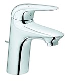 GROHE Wave - Einhand- Waschtischarmatur (wassersparend, langlebige Oberfläche, Einlochmontage), chrom, 32284001