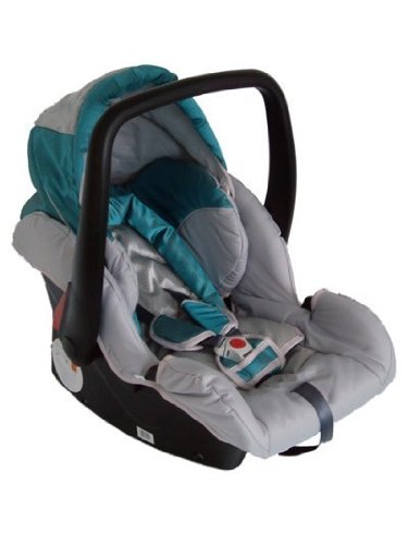 Autokindersitz Babyschale Protect Baby Kindersitz Dauer-Niedrigpreis Gruppe 0+ ab Geburt (0-13 Kg), Farbe:Kingblue