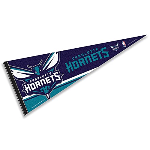 WinCraft Charlotte Hornets Pennant Full Size 12" X 30"