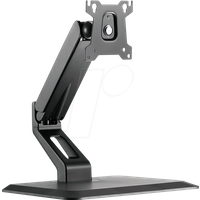 LogiLink BP0100 - Alu Monitor-Schreibtischständer für 17-32 Zoll Touch Screen, Armlänge = 263mm